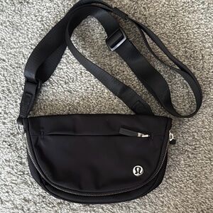 lululemon athletica Black Men's Sling Belt Bag